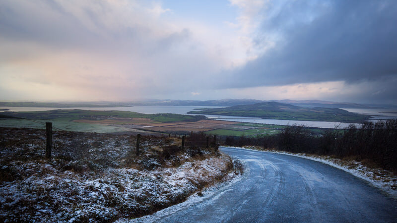 Neige en Irlande