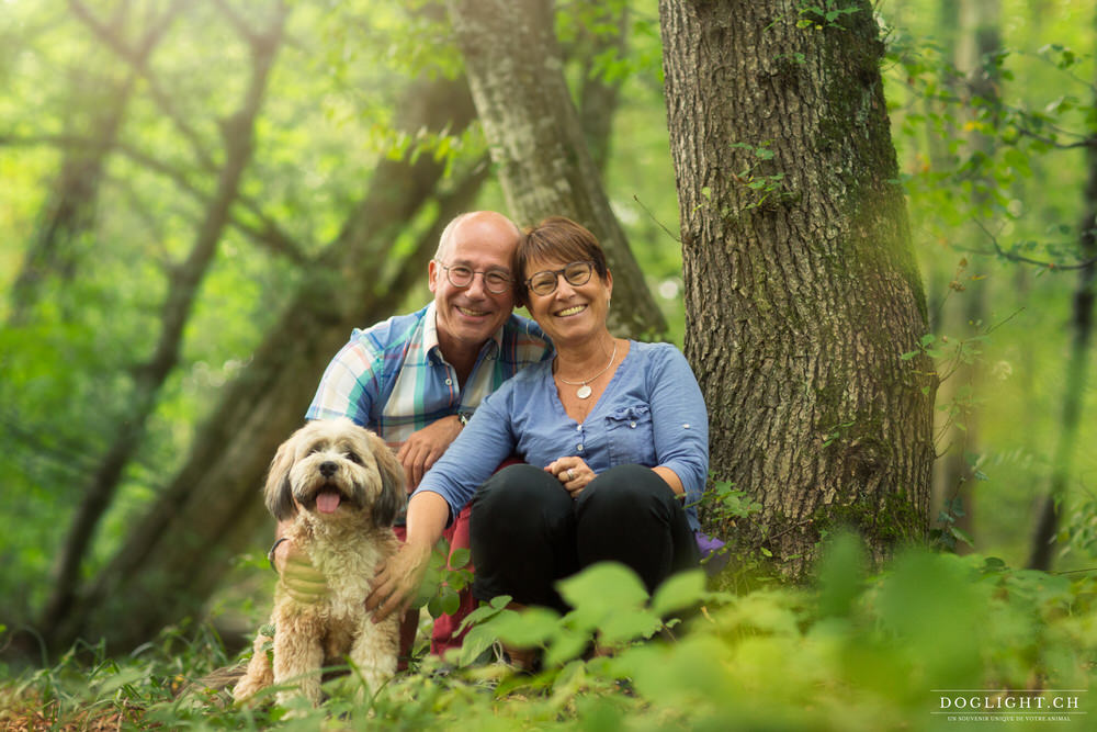 Photo couple avec berger