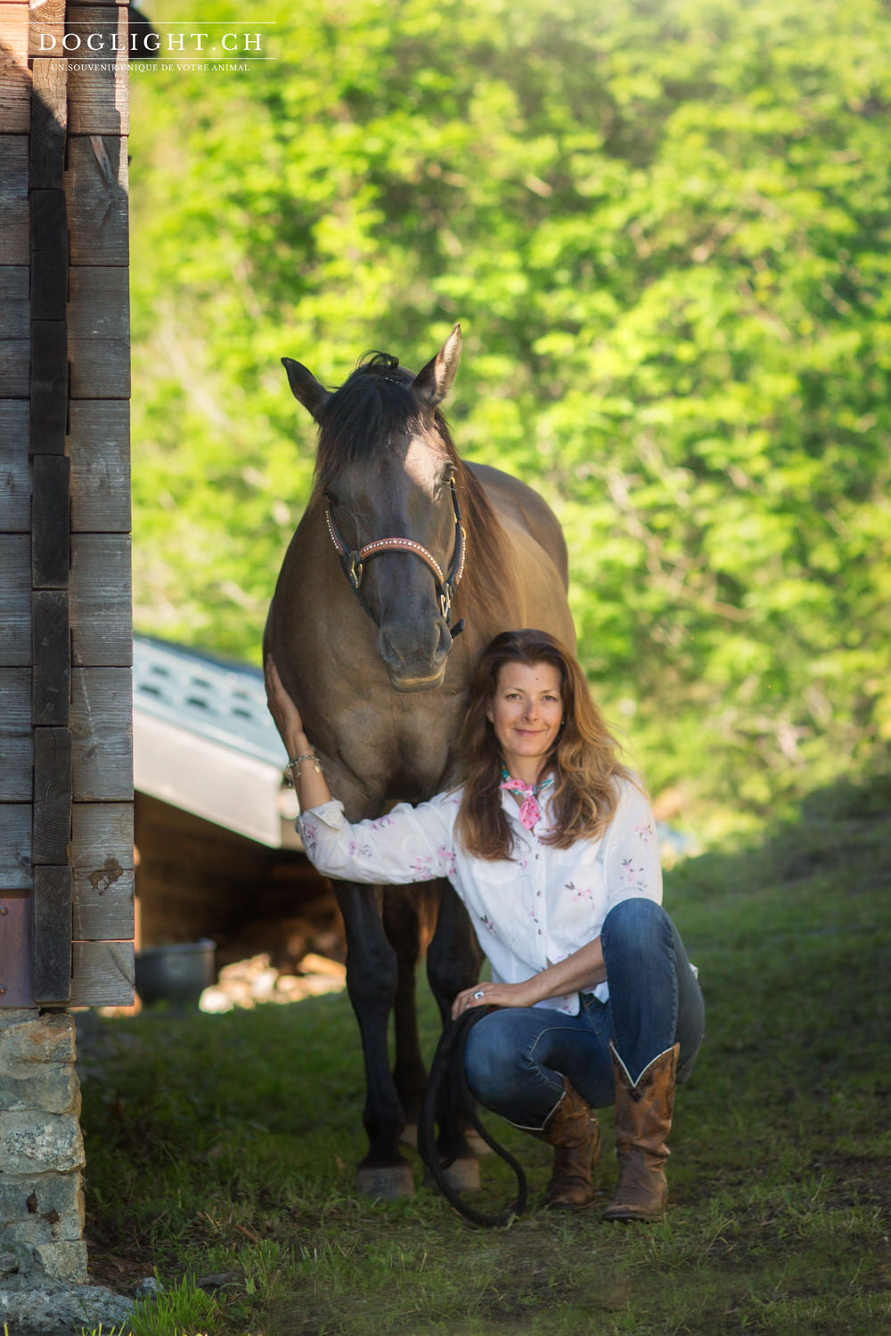 Cavalière cheval Quarter Horse